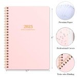 2025 Pink Weekly & Monthly Academic Planner