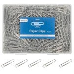Jumbo Non-Slip Paper Clips, 300 Count