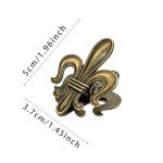 Retro Metal Binder Clips - 2 Pack for School