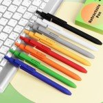8-Pack Fine Point Gel Pens, Quick Dry Black Ink