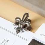 Retro Metal Binder Clips - 2 Pack for School