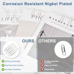 Jumbo Non-Slip Paper Clips, 300 Count