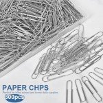 Jumbo Non-Slip Paper Clips, 300 Count
