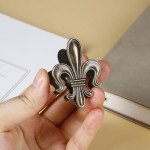 Retro Metal Binder Clips - 2 Pack for School
