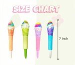 KUNHEHO Kawaii Squishy Pens - 4 Cute Designs