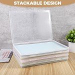 4-Pack Clear Paper Organizer for School & Crafts