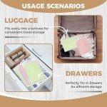 4-Pack Clear Paper Organizer for School & Crafts