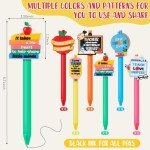 18 Pcs Fun Teacher Pens - Perfect Appreciation Gift