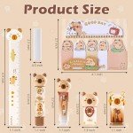 Cute Capybara 7-Piece Kawaii Stationery Set