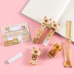 Cute Capybara 7-Piece Kawaii Stationery Set