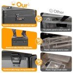 Vilcjson Portable Combination Lock Box - Black