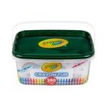 Crayola Crayon Tub - 240 Count Bulk Set