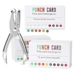 Reward Punch Cards for Classroom Incentives (200 Pack)