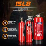 Heavy Duty Fire Extinguisher Bracket for Vehicles