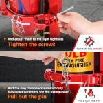 Heavy Duty Fire Extinguisher Bracket for Vehicles