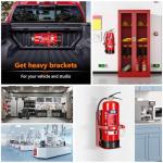 Heavy Duty Fire Extinguisher Bracket for Vehicles