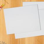 School Smart 6-ply White Railroad Board Pack