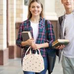 Quirky Corduroy Insulated Lunch Bag - Strawberry