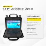 UZBL Always On Pouch for Chromebook and Laptops