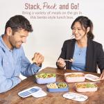 Bentgo Classic Stackable Bento Box - Blush Marble