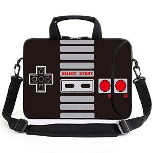 Adjustable Laptop Sleeve with Shoulder Strap and Pocket