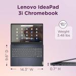 Lenovo IdeaPad 3i Chromebook, 15.6” FHD Display