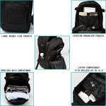 Rickyh Style Lightweight College Laptop Backpack