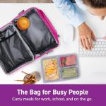 Bentgo Deluxe Insulated Lunch Bag - Purple