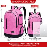Rickyh Style Lightweight College Laptop Backpack