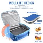 Insulated Lunch Box for Kids - Blue