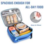 Insulated Lunch Box for Kids - Blue