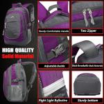 ProEtrade Purple Backpack for College and Travel