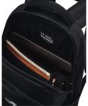 Under Armour Hustle 6.0 Backpack in Black
