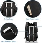 MATEIN Expandable School Backpack with USB Charging