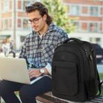 MATEIN Expandable School Backpack with USB Charging