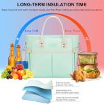 Insulated Lunch Bag with Removable Shoulder Strap