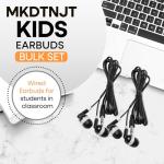Bulk Earbuds for Kids Classroom - 100 Pack