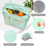 Insulated Lunch Bag with Removable Shoulder Strap