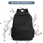 Cute Waterproof Black School Backpack for Everyone