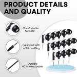 Bulk Earbuds for Kids Classroom - 100 Pack