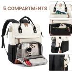 LOVEVOOK 15.6 Inch Waterproof Laptop Backpack for Women