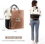 LOVEVOOK 15.6 Inch Waterproof Laptop Backpack for Women