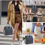 Mziart Insulated Minimalist Lunch Bag for Adults