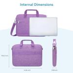 LANDICI 360° Waterproof Laptop Bag for 15 Inch