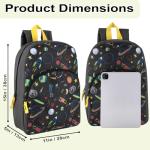 Kids 15-Inch Backpack - Stellar Space Design
