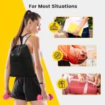 Vorspack Water-Resistant Drawstring Backpack - Black