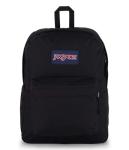 JanSport SuperBreak Plus Black Backpack with Laptop Sleeve