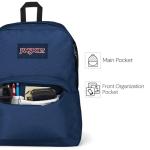 JanSport SuperBreak Plus Black Backpack with Laptop Sleeve
