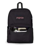 JanSport SuperBreak Plus Black Backpack with Laptop Sleeve