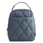 Vera Bradley Large Lunch Bag in Dark Slate